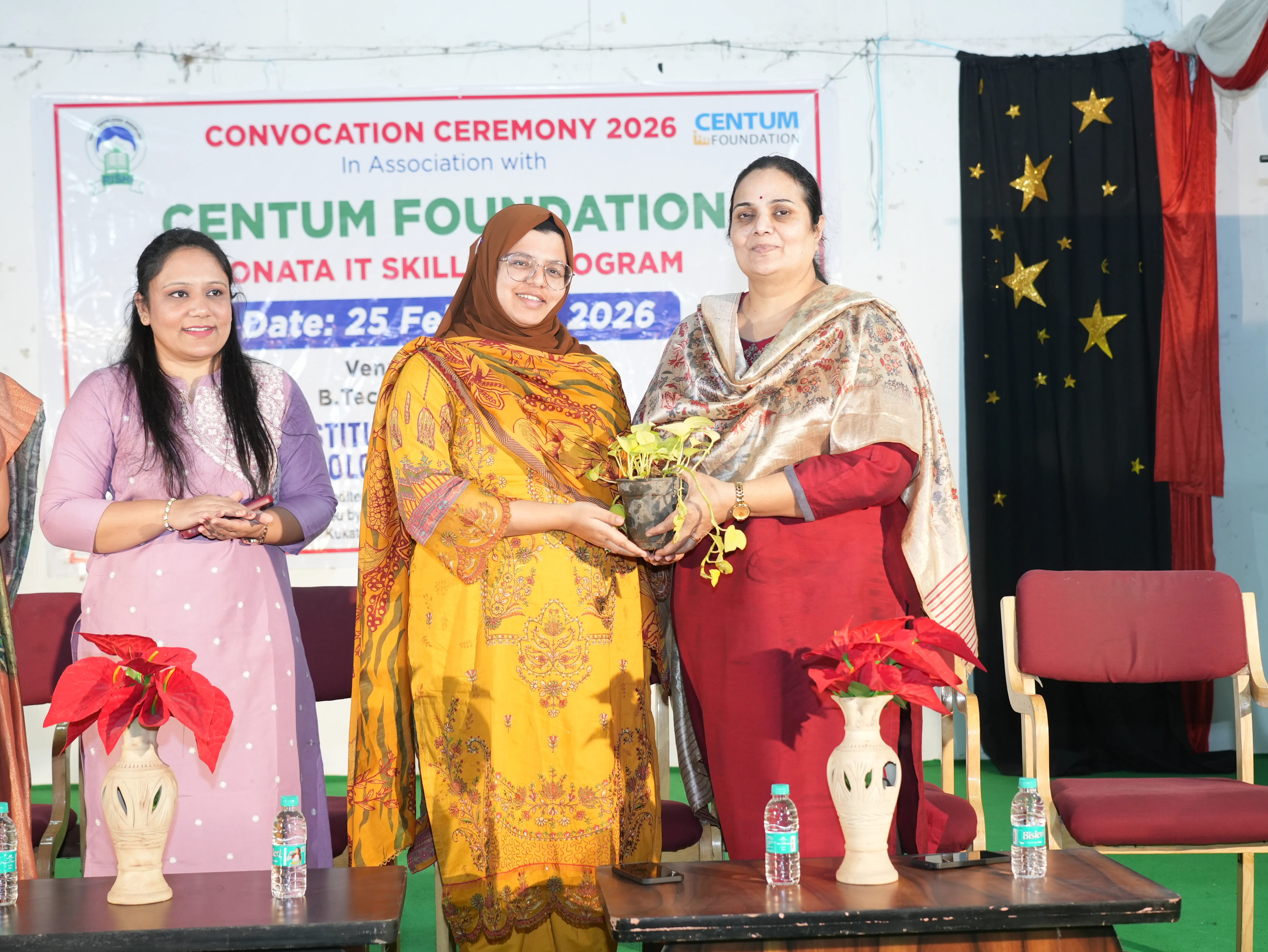 Convocation Ceremony of Sonata CSR through Centrum foundation for 4 th year students - RITW